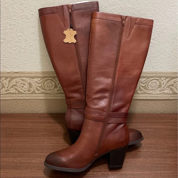 New Giani Bernini Womens Rozario Almond Toe Mid-Calf Fashion Boots - Picture 4 of 12